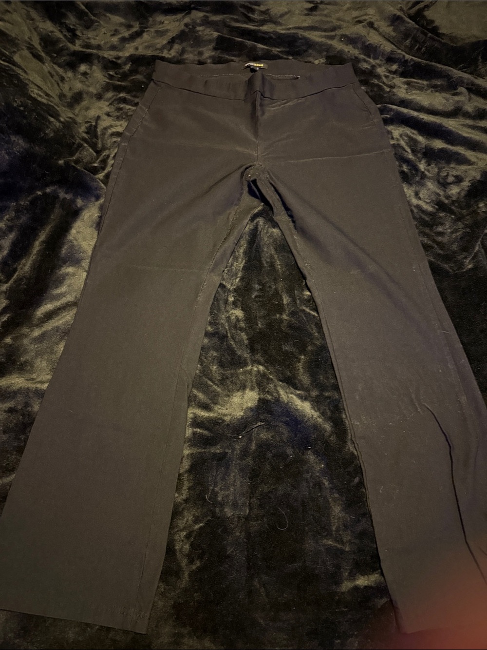Robert Louis Black Boot Cut Stretch Pants